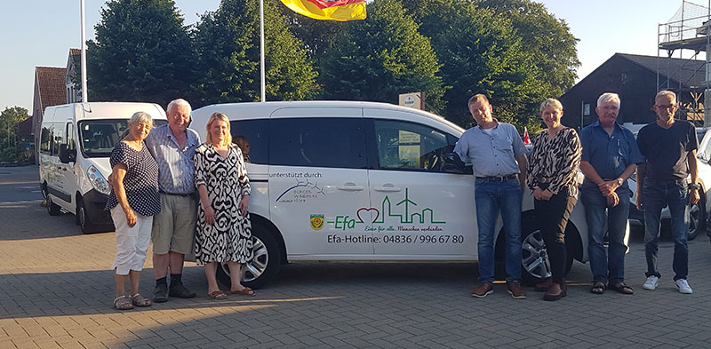 Foto der Spende an EfA 2024